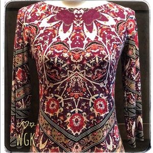 Wisp  Tunic Dress with Bell Sleeves Size 6